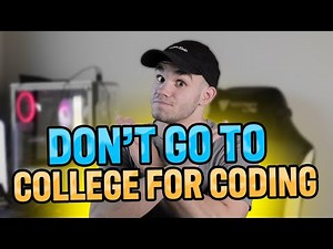 Don't Go to College for Coding