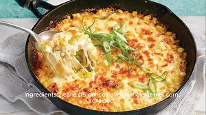 Baked Corn Casserole with Cheese Recipe
