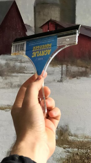 What’s the most versatile tool every artist should have?” When I’m painting, I use a lot of different tools. Knives, rags, even my fingers sometimes! But there’s one tool I keep coming back to—because it’s the most versatile. It’s a simple #6 bristle brush. If I could only have one tool to paint with, this would be it! Let me show you why…” Want to learn more? Paint with me live on a Zoom call every week and hear about every tool I use and why—while asking and getting your questions answered. Co