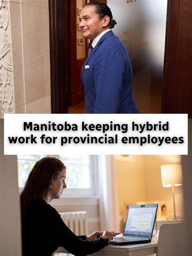 Manitoba Maintains Hybrid Work Policy for Public Servants