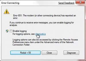 Como resolver o erro de conexão 651 no computador Windows - IR Cache