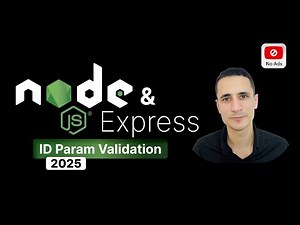 ID Param Validation | Node.js Full Course 2025