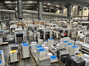 How to make board books by full automatic machine, board book production process.