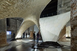 beyond bending: ETH zurich erects sandstone vault at venice architecture biennale