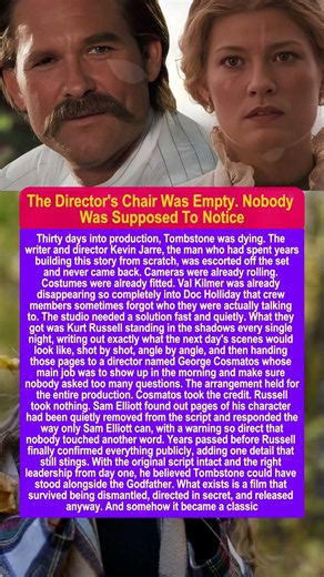 The Secret Director Who Saved Tombstone Behind the Scenes