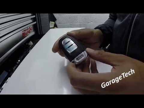 Audi Key fob remote Battery replacement A4 A5 A6 A7 A8 Q5 Q7