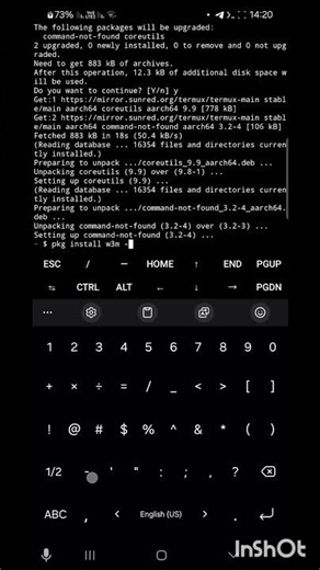 hacking termux download w3m