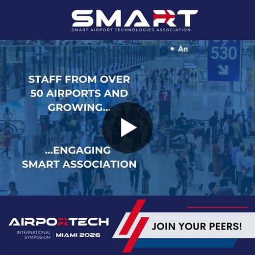 #airportech #smartairports #airportech2026 #airportinnovation #airporttechnology #globalairports #aviationleadership #digitaltransformation | Smart Airport Technologies Association Inc.