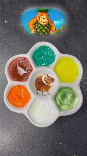 Italian brainrot colour mixing #sprunki #colormixing#art#satisfying