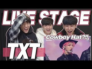 eng) TXT 'Blue Hour' Live Performance Reaction | Korean Dancers React | Fanboys Moments | J2N VLog