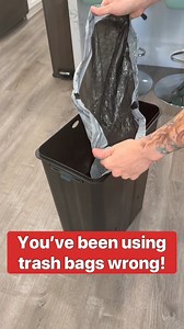 7.2K views · 17 reactions | Trash bag hack #reels #hack This original video was produced by Network Media LLC Productions, Rick Lax and Jennie Carroll | Shortcut Shenanigans | Facebook