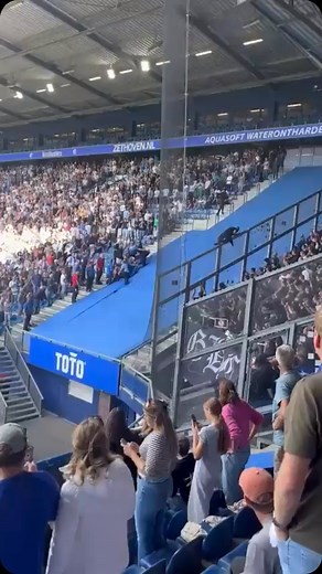 The Hooligan Scene 𝕳 on Instagram: "Groningen hooligans break out of the away sector at SC Heerenveen. Groningen vs ACAB 🇳🇱 22.09.2024 #thehooliganscene"