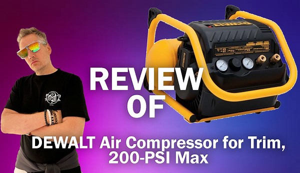 Watch Review of DEWALT Air Compressor for Trim, 200-PSI on Amazon Live
