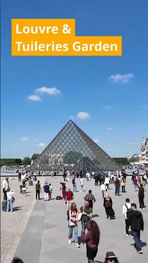 Musée du Louvre and Tuileries Garden Walk #paristravelguide