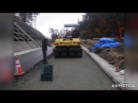 20211111【舗装動画】下層路盤のプルーフローリング#越佐ロード
