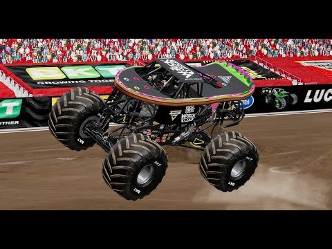 BeamNG Monster Jam - Tech Deck Wreck Deck Freestyle at Tampa, FL 2025