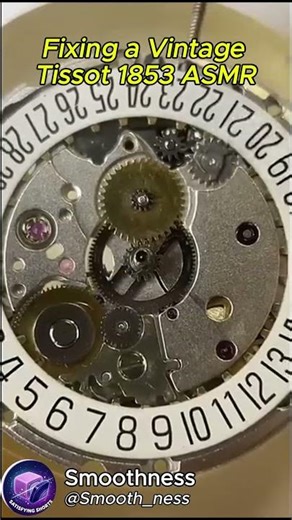 Fixing Tissot Vintage Watch 1853 , It's very satisfying!