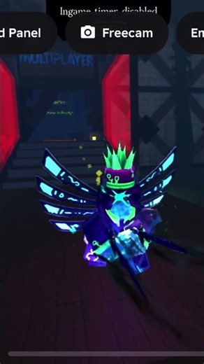 Forsaken crazyblox fe2 skin showcase #roblox