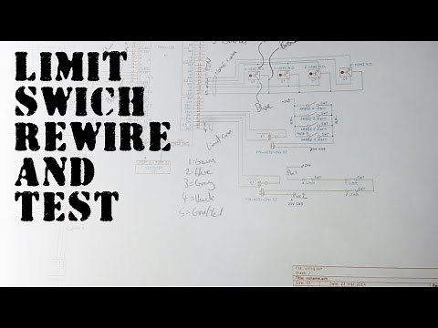 Limit Switch Rewire and Test - DIY CNC