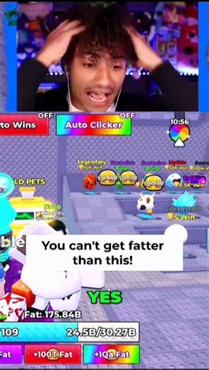 1 Second +1 FAT In Roblox..