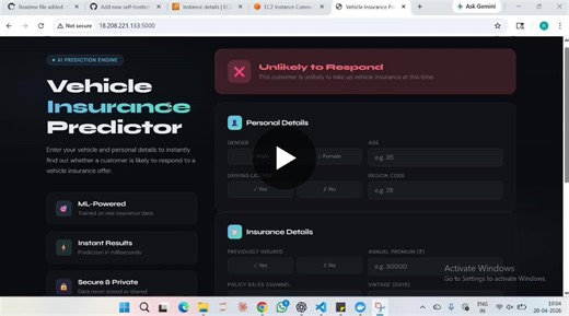 MLOps Pipeline for Vehicle Insurance Prediction with AWS | Rajneesh Chauhan posted on the topic | LinkedIn