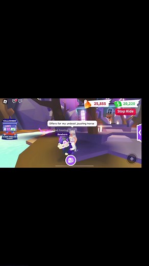 Undead Jousting Horse Offers in Roblox Adopt Me