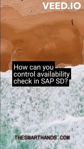 #10 How can you control availability check in SAP SD?