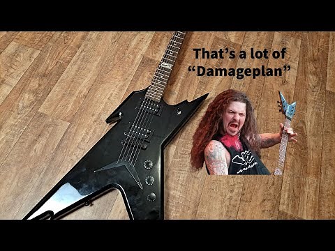 Dean "Dime" Razorback Review & Demo. Pantera on a Budget!