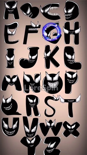 ALPHABET LORE A-Z but venom ALPHABET LORE ANIMATION MEME - abcdefghijklmnopqrstuvwxyz