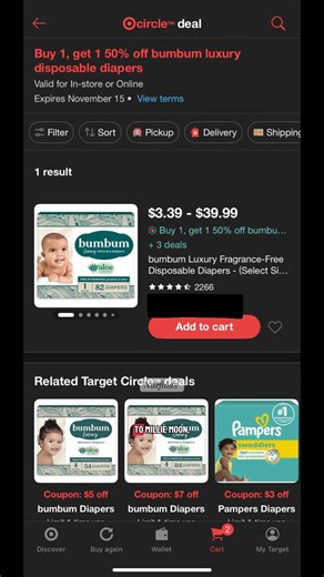 1.4K views | Target Diaper Deal  #couponing #savings #deals #coupon #save #deal #dg #target #diaper #mom #baby #savings #targetfinds #diapers | Nurfinds | Facebook