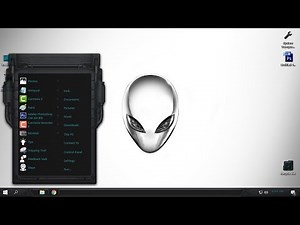 Alienware Destructor theme for Windows 10