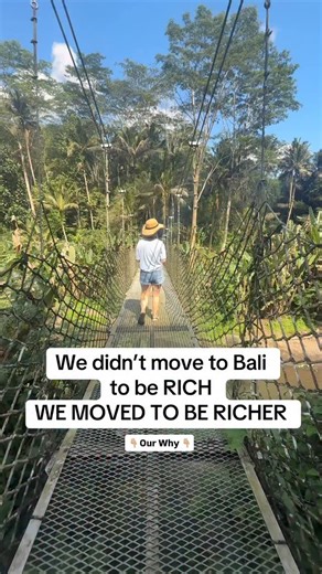 We didn’t move to Bali to be rich — we moved to be richer. Not in things, but in moments. Not in money, but in meaning. Not in stuff, but in soul. Since moving to Indonesia, we’ve learned what real richness feels like — slow mornings with our kids, barefoot walks to the local warung, the sound of temple bells carried on the breeze, and neighbours who show up with a smile and food before you even knew you needed it. Bali has worked its quiet magic into every corner of our lives — teaching us pati