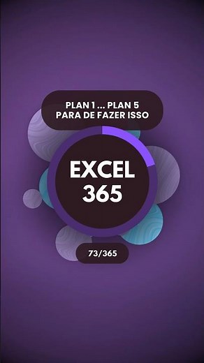 PARE DE USAR "Plan1" no Excel! 📁 Aprenda a organizar suas abas com CORES e NOMES 🚀 #Shorts #excel