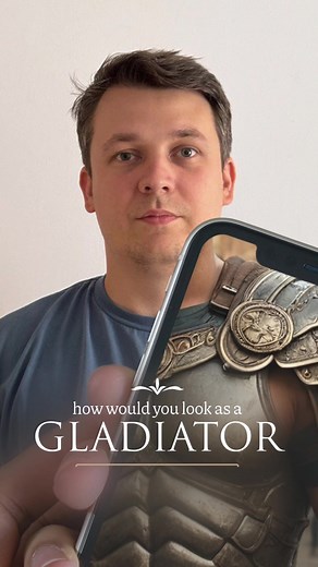 Transform into a Gladiator with Reface App!