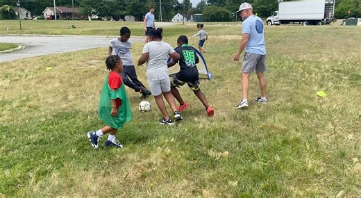 Nonprofit looking to fill warehouse with sports equipment for kids