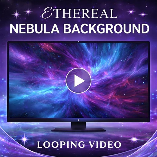 Galaxy Loop Video | Cosmic Vortex Background, Space Stars Animation | Seamless Animated Loop for Video Editing & Streaming - Etsy