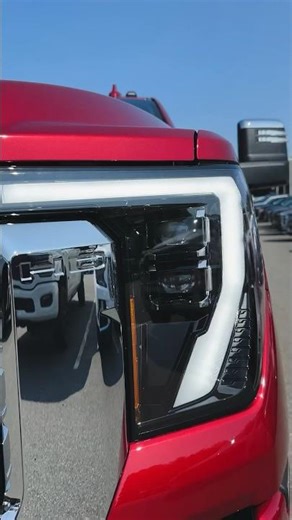 New Volcanic Red 2024 Sierra 2500HD Denali!
