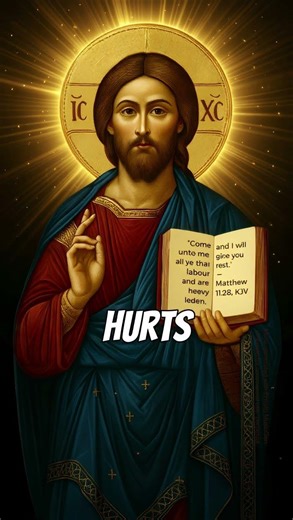 ☦️🕯️Christ, I feel HURT… heal what no one SEES 🙏 #HealingPrayer #ChristPantocrator