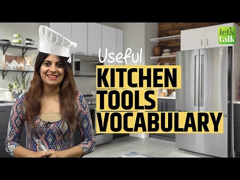 Kitchen Cooking Tools Vocabulary - English Vocabulary Lesson For Beginners | English With Niharika
