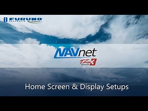 Furuno TZT3 Training Videos #1 Home Screen & Display Setups