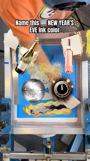 Can You Name This SATISFYING New Year's Eve Inspired Ink Color?! 🥂🎇