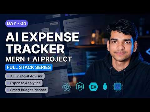 Day 4 - AI Expense Tracker using MERN Stack & Gen AI | Live