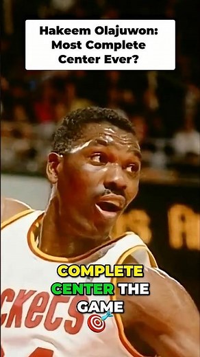 Hakeem's Footwork Was So Advanced We Still Can't Copy It #nba #basketball