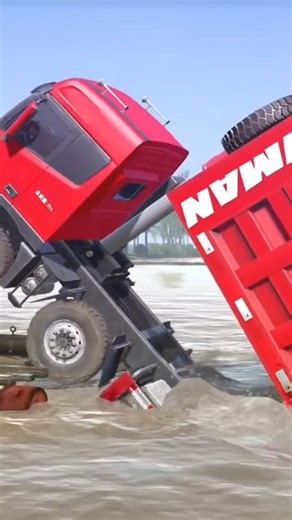 Mudrunner pc game offroad challenge GamePlay #mudrunner #pcgame #shorts #simulation #truck #games