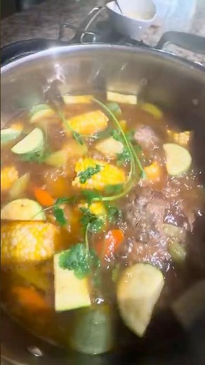 Authentic Caldo de Res | Traditional Mexican Beef Soup with Beef Shank & Vegetables 🍲