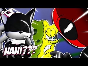 Infinite Reacts to Spongebob vs Deadpool - Cartoon Beatbox Battles - NANI???