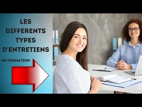 LES DIFFERENTS TYPES D'ENTRETIENS EN FORMATION ! #typesdentretiens #entretienformation