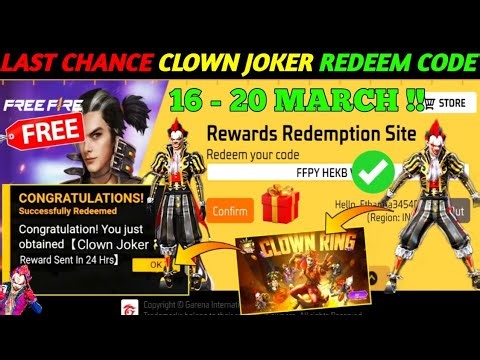 FREE FIRE REDEEM CODE TODAY 17 MARCH REDEEM CODE FREE FIRE | FF REDEEM CODE TODAY 17 MARCH