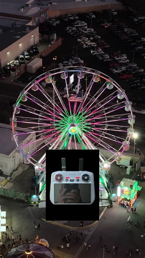 Master the ORBIT 🎡 — Make Your Drone Fly Cinematic Circles! Ever seen those perfect wrap-around drone shots that make everything look like a movie scene? 🎥 That’s called an Orbit — one of the smoothest and most cinematic maneuvers you can learn. 👉 Push your right stick sideways 👉 Pull your left stick slightly opposite to keep your subject centered 👉 Keep your altitude steady and your yaw smooth Start slow, stay steady, and let your drone do the dancing. Perfect for fairgrounds, cars, or any