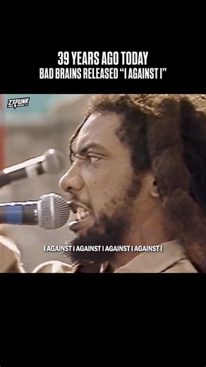 23punk on Instagram: "On this day in 1986, Bad Brains released their third studio album “I Against I” through SST Records. 🎥 Live at the Daytona Beach Bandshell in Daytona Beach, FL (3/20/87) #badbrains #punkrock #hardcorepunk #punk"